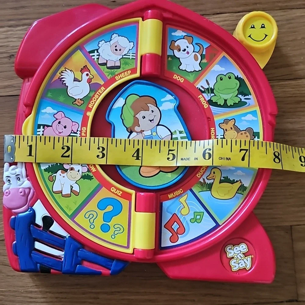 2003 Mattel See 'n Say The Farmer Says Learning Game Animal Sounds Toddler Toy